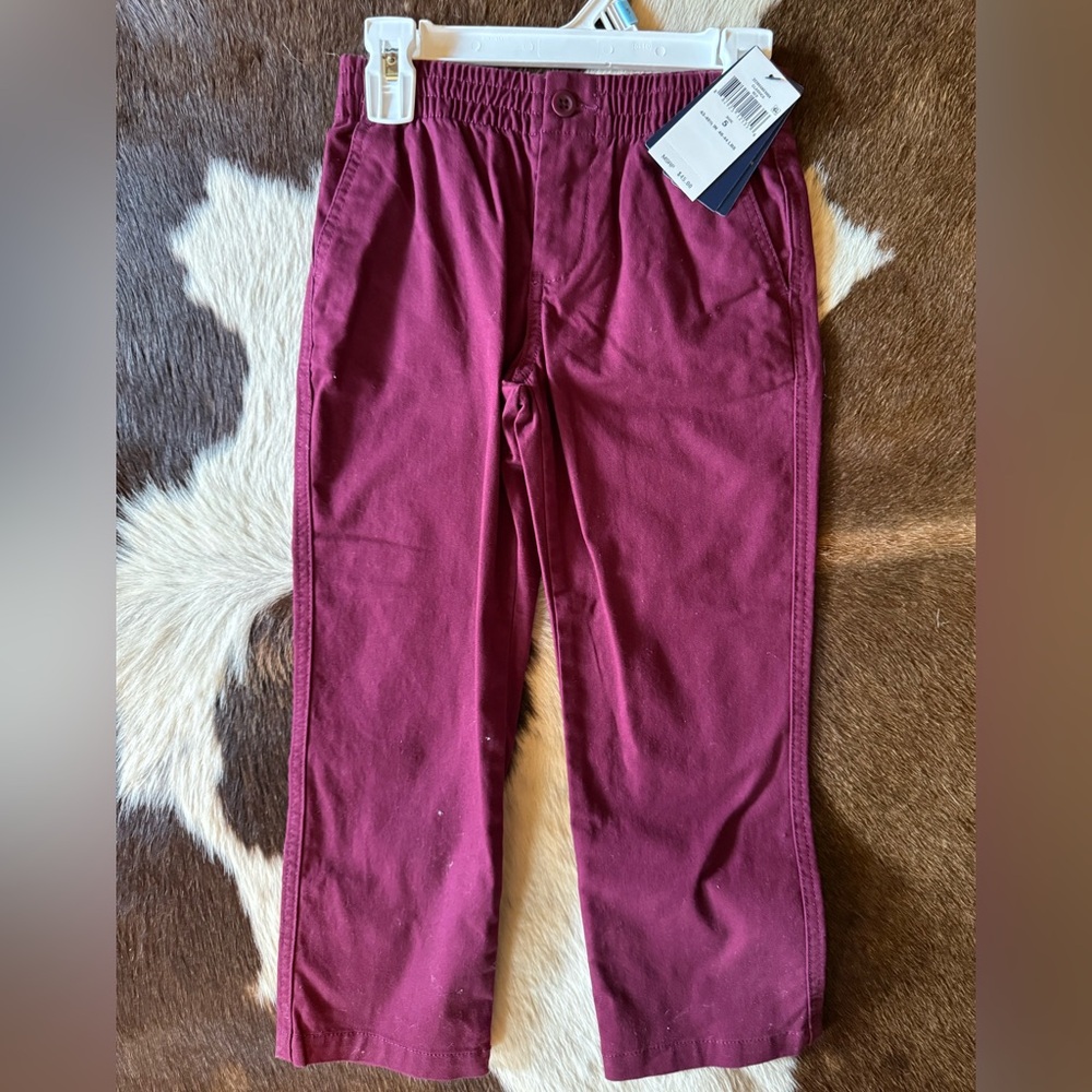 Polo by Ralph Lauren Kids Maroon Casual Pants
